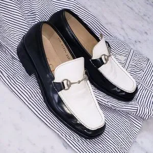 Gucci | Shoes | Gucci Horsebit Loafers Vintage 996 Twotone  display picture 2